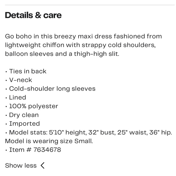 ASTR the Label Ciri Floral Cold Shoulder Long Sleeve Dress - Picture 8 of 11